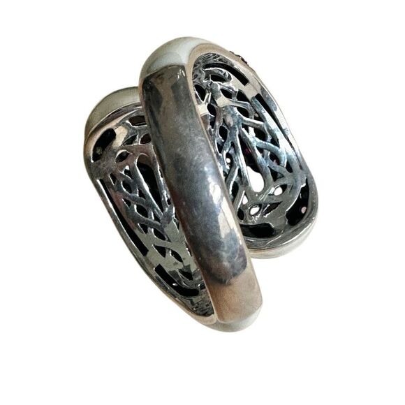 Effy (BH) Sterling Silver Multi-Gem & Enamel Statement Ring - Picture 10 of 11